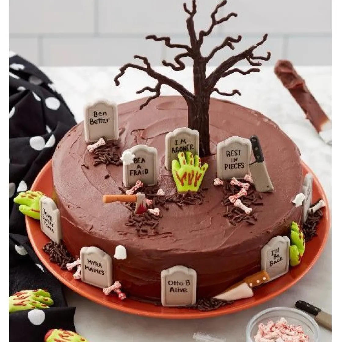 Wilton Decoratie Kit Zombie Handen 12st* Figuur Decoraties