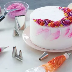 Wilton DIY Taartdecoratie Set*** Spuitzakken|Spuitmondjes