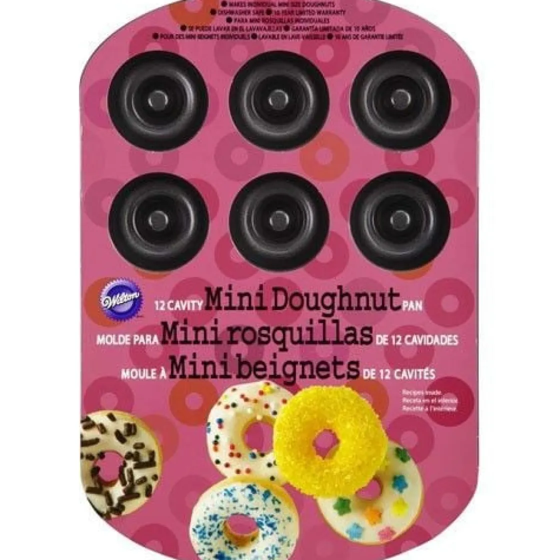 Wilton Donut Bakvorm voor 12 Mini donuts* Speciale Bakvormen
