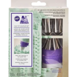 Wilton Duo Spuitmondjes/Spuitzak Set*** Spuitmondjes