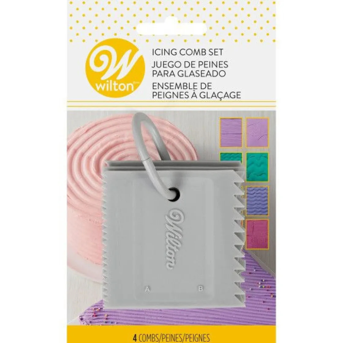 Wilton Garneer / Decoratie Krabber Set/4* Garneerkrabbers|Krabbers En Deegstekers