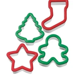 Wilton Grip Uitsteker Kerst Set/4* Figuur Stekers