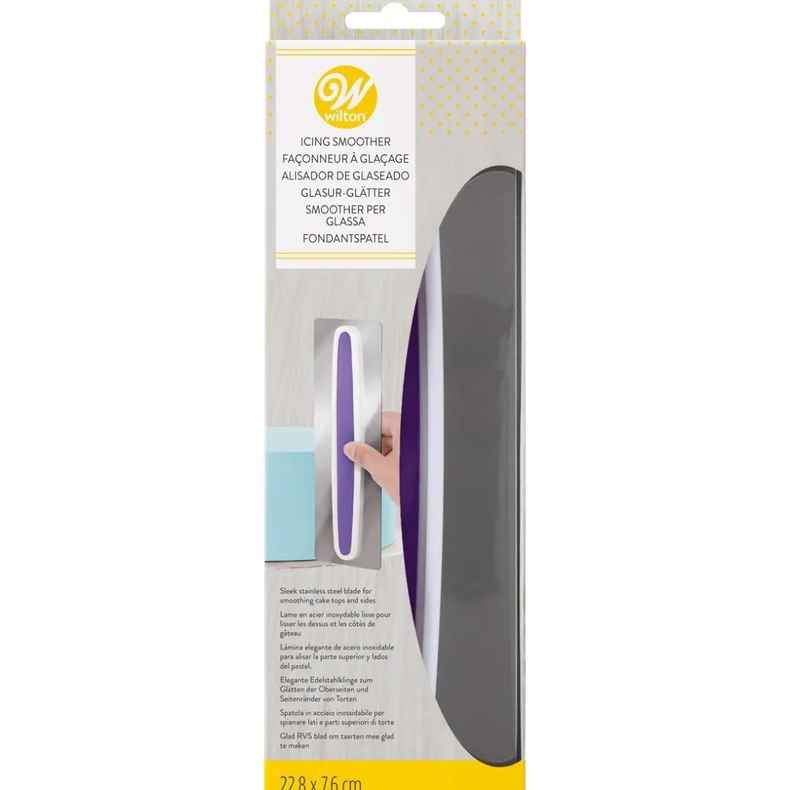 Wilton Icing Smoother 22,8x7,6 cm* Smoothers