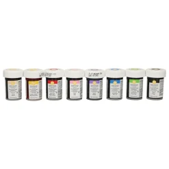 Wilton Kleurstof Gel Assortiment 8x28g* Gel Kleurstoffen