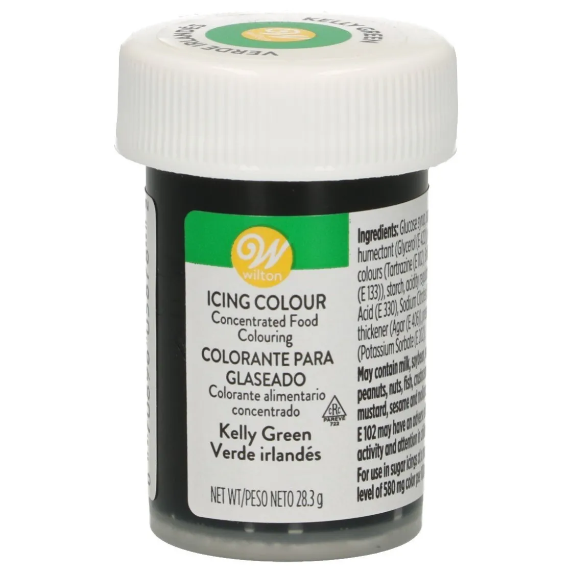 Wilton Kleurstof Gel Groen 28g* Gel Kleurstoffen