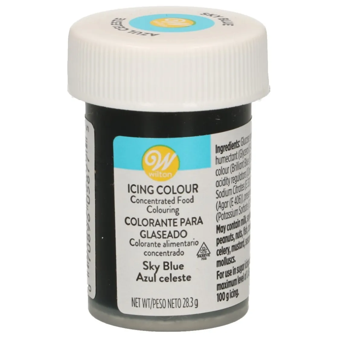 Wilton Kleurstof Gel Helder Blauw 28g* Gel Kleurstoffen