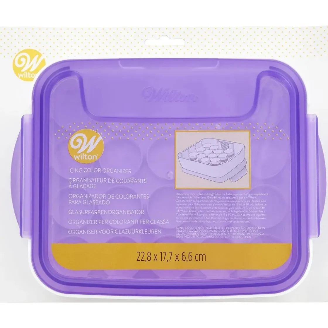 Wilton Kleurstof Gel Opbergdoos* Voorraadpotten En Bewaardozen|Gel Kleurstoffen