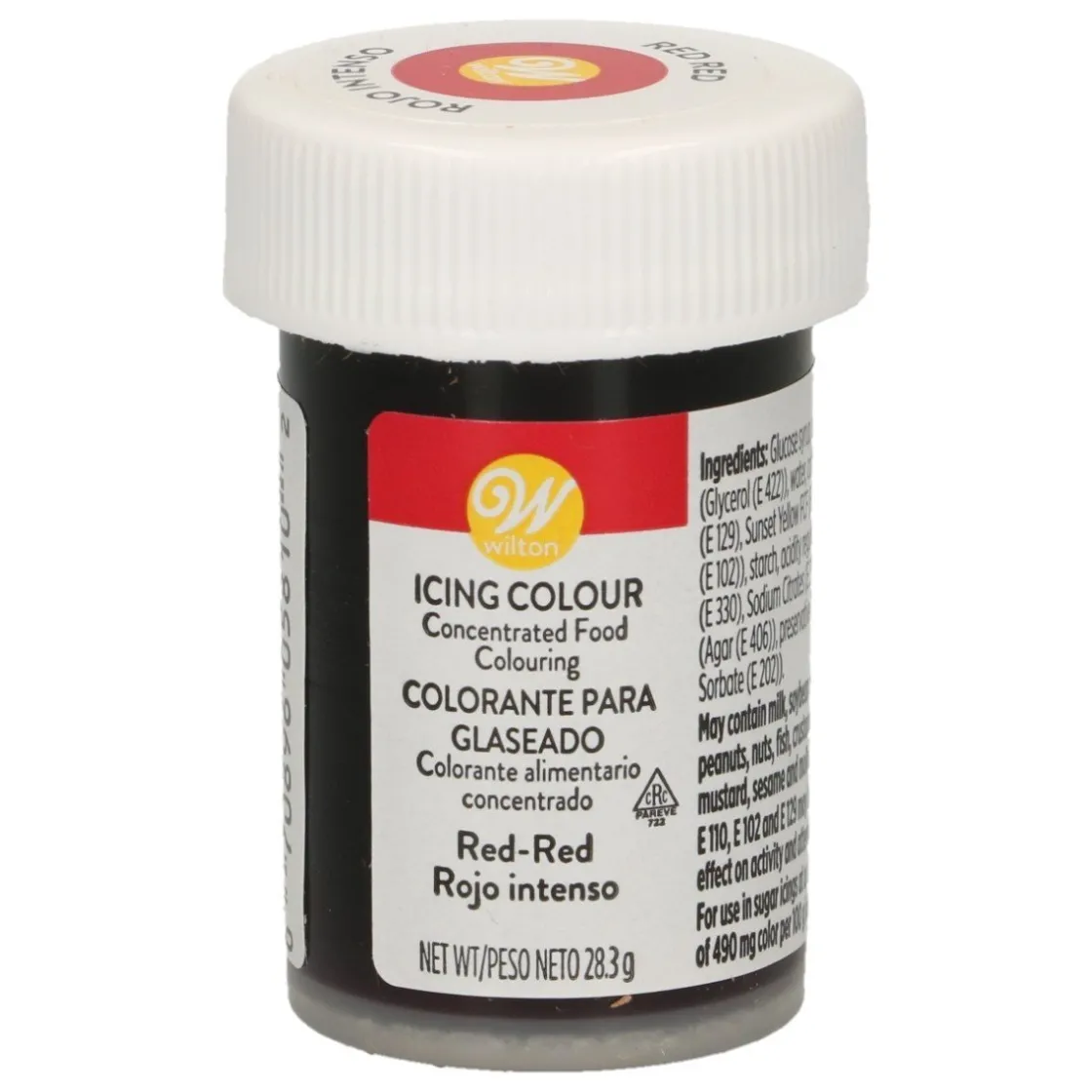 Wilton Kleurstof Gel Rood Rood 28g* Gel Kleurstoffen