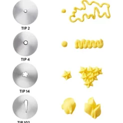 Wilton Koekjes Decoratie Set/12*** Spuitmondjes