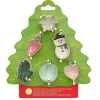Wilton Koekjesuitsteker Kerstboom Set/6*** Figuur Stekers
