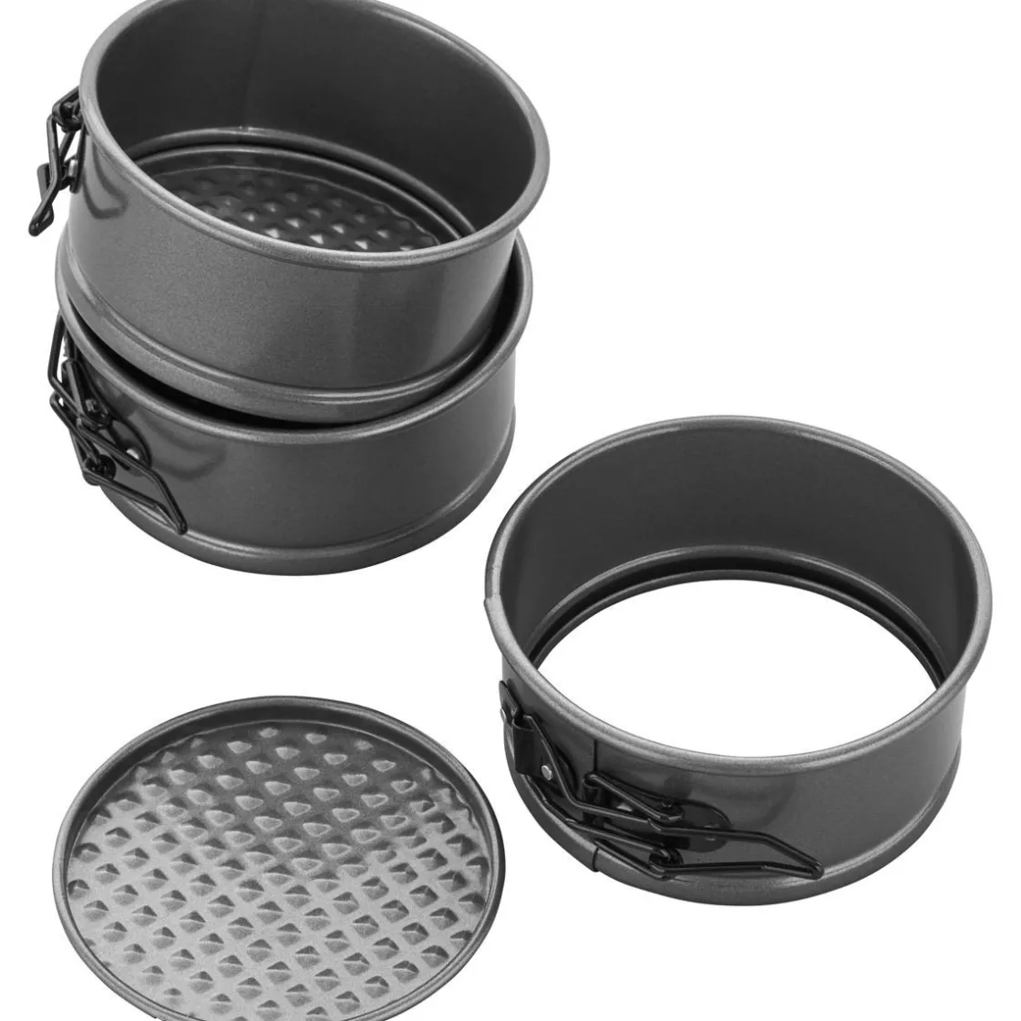 Wilton Mini Springvormen Ø10cm Set/3* Ronde Bakvormen