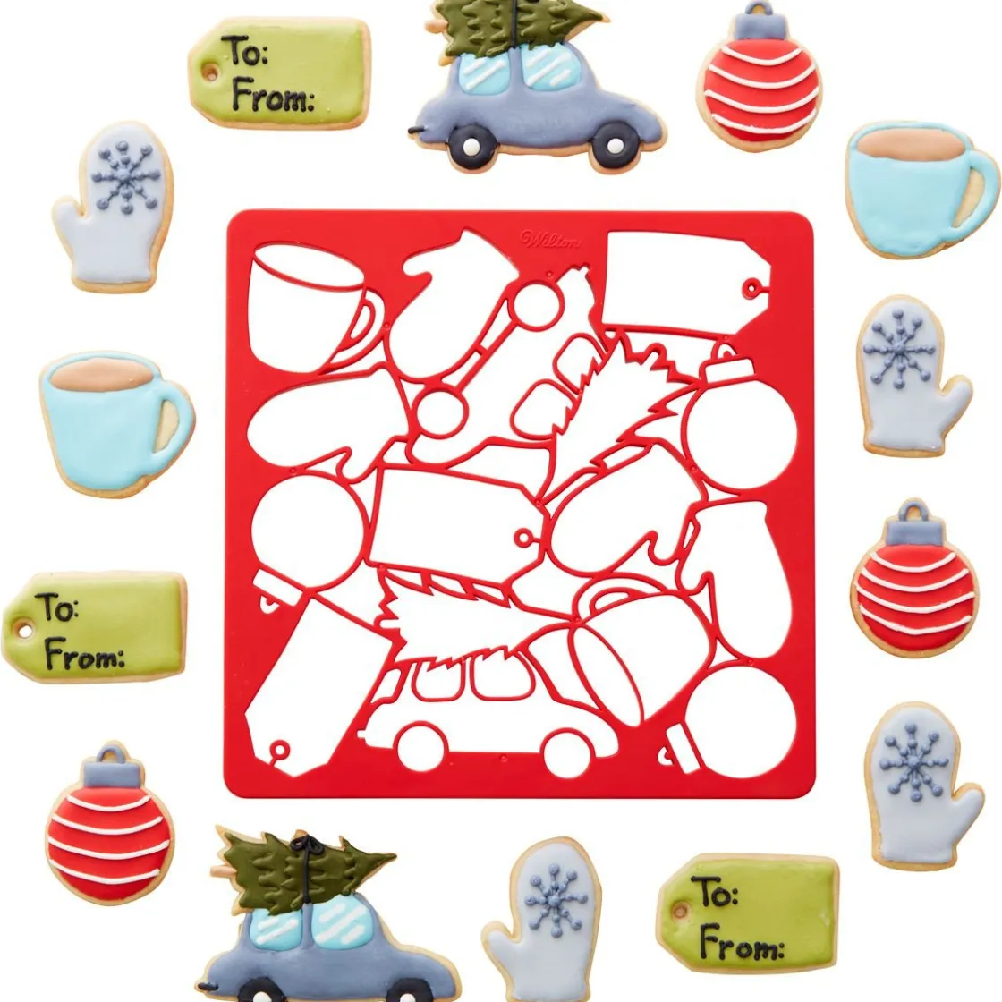 Wilton Multi-Koekjesuitsteker Kerst*** Figuur Stekers