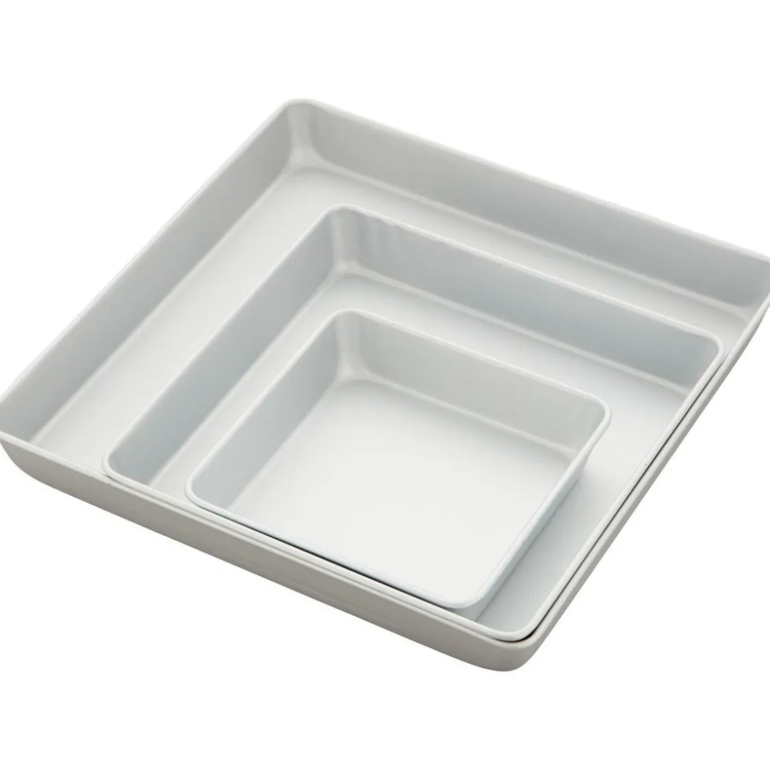 Wilton Performance Taartpan Vierkant 20-35-40cm Set/3* Vierkante Bakvormen