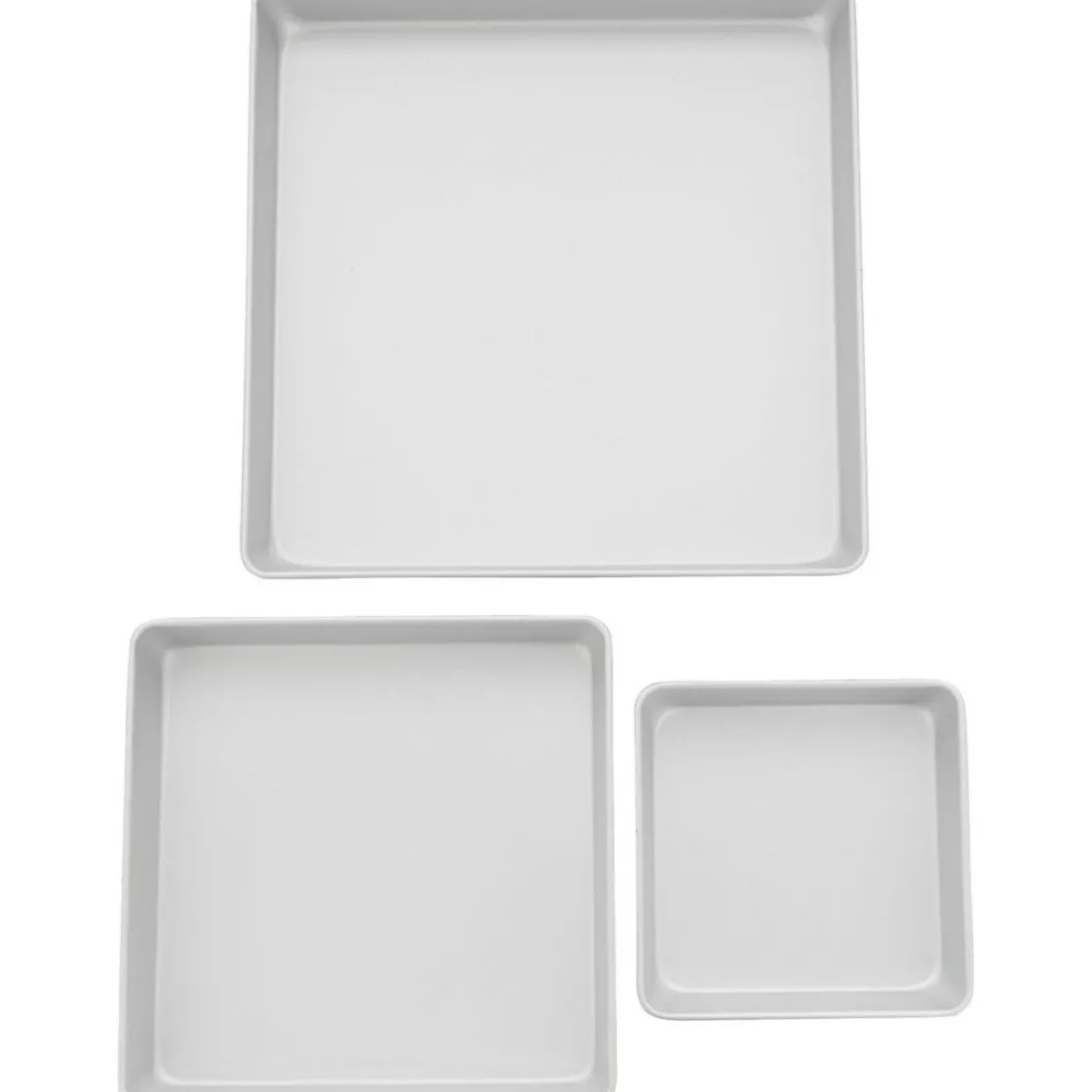 Wilton Performance Taartpan Vierkant 20-35-40cm Set/3* Vierkante Bakvormen