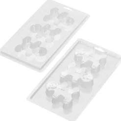 Wilton Plastic Bonbonvorm Choco Bomb Gingerbread Set/2* Figuur Mallen