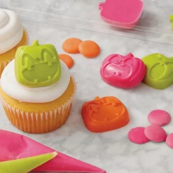 Wilton Plastic Bonbonvorm Pompoen (12x)* Bonbonvormen