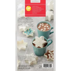 Wilton Plastic Bonbonvorm Choco Bomb Sneeuwvlok Set/2* Figuur Mallen