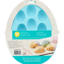 Wilton Siliconen Bakvorm Ei (12)* Bakvormen Siliconen|Ijs En Dessert Vormen