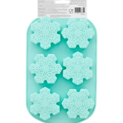 Wilton Siliconen Bakvorm Sneeuwvlok (6)* Bakvormen Siliconen|Ijs En Dessert Vormen