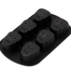 Wilton Siliconen Bakvorm Schedel (6)* Bakvormen Siliconen|Ijs En Dessert Vormen