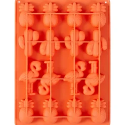 Wilton Siliconen Candy Mold Ananas/Cactus/Flamingo* Ijs En Dessert Vormen|Bakvormen Siliconen
