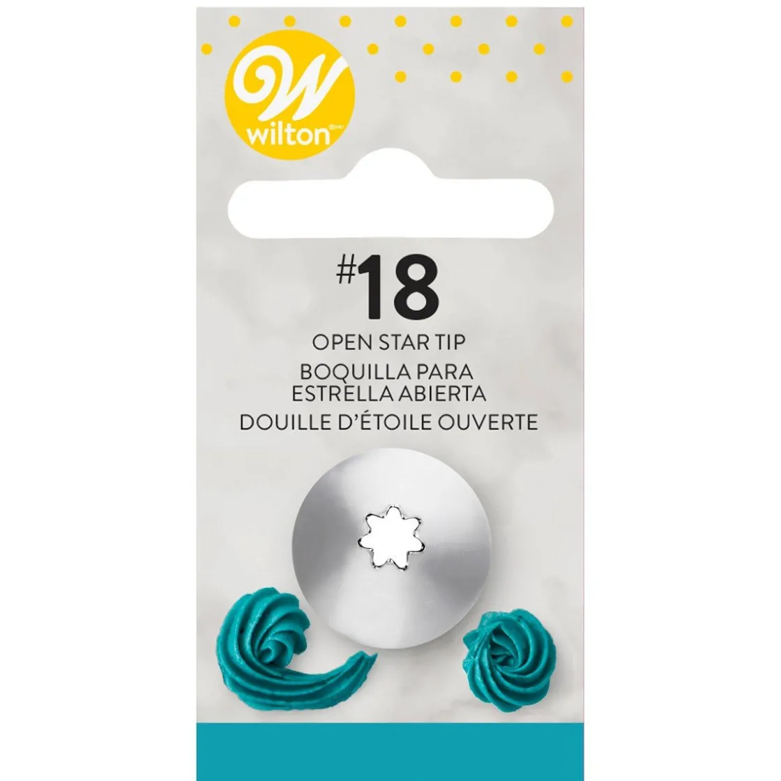 Wilton Spuitmondje #018* Spuitmondjes