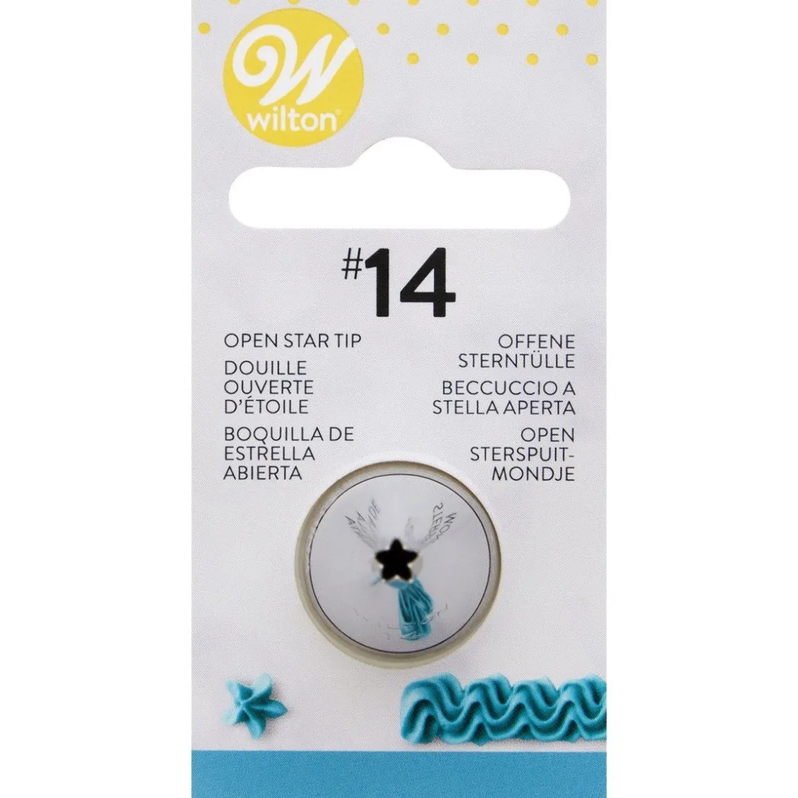 Wilton Spuitmondje #014* Spuitmondjes