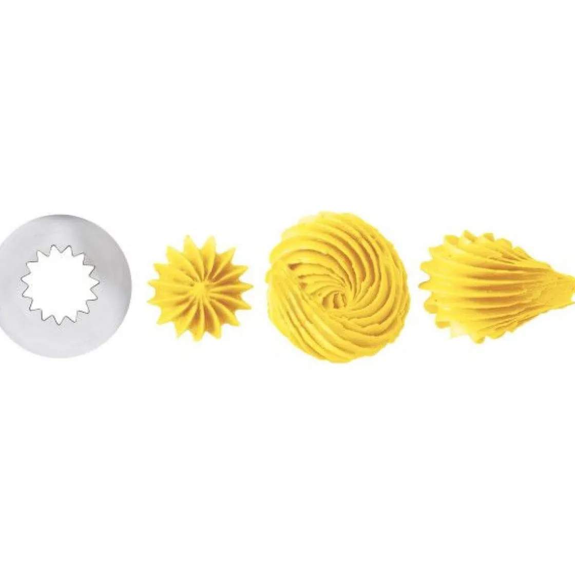 Wilton Spuitmondje #6B en Spuitzakken Set/3* Spuitmondjes