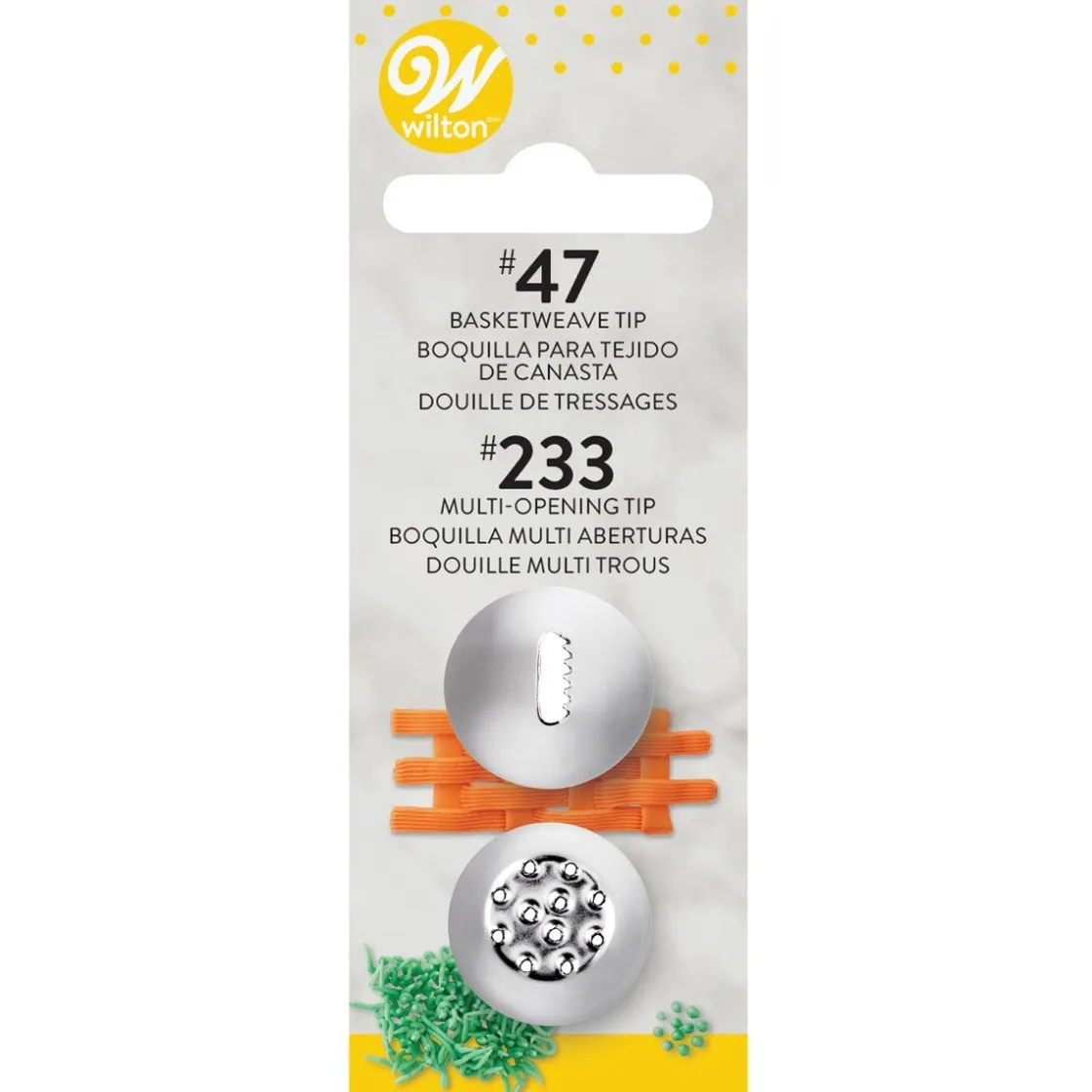 Wilton Spuitmondje Set #047 #233* Spuitmondjes