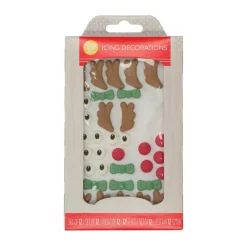 Wilton Suikerdecoratie Rendier 12st.* Figuur Decoraties