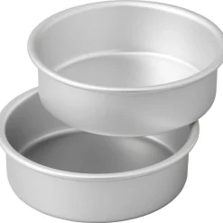 Wilton Taartpan Rond 'Tall & Small' Ø15x5cm Set/2* Ronde Bakvormen