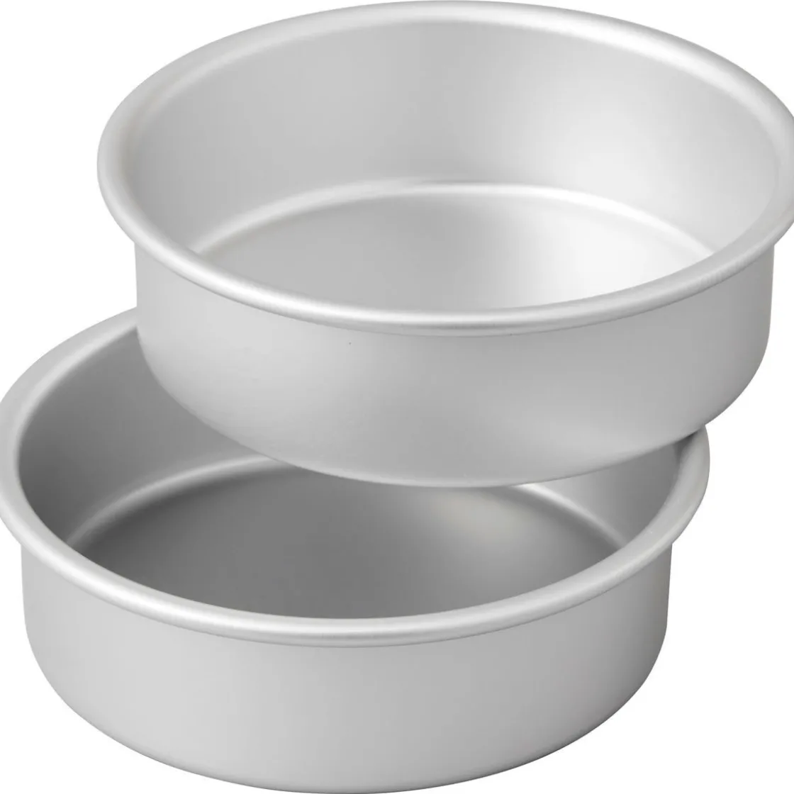 Wilton Taartpan Rond 'Tall & Small' Ø15x5cm Set/2* Ronde Bakvormen