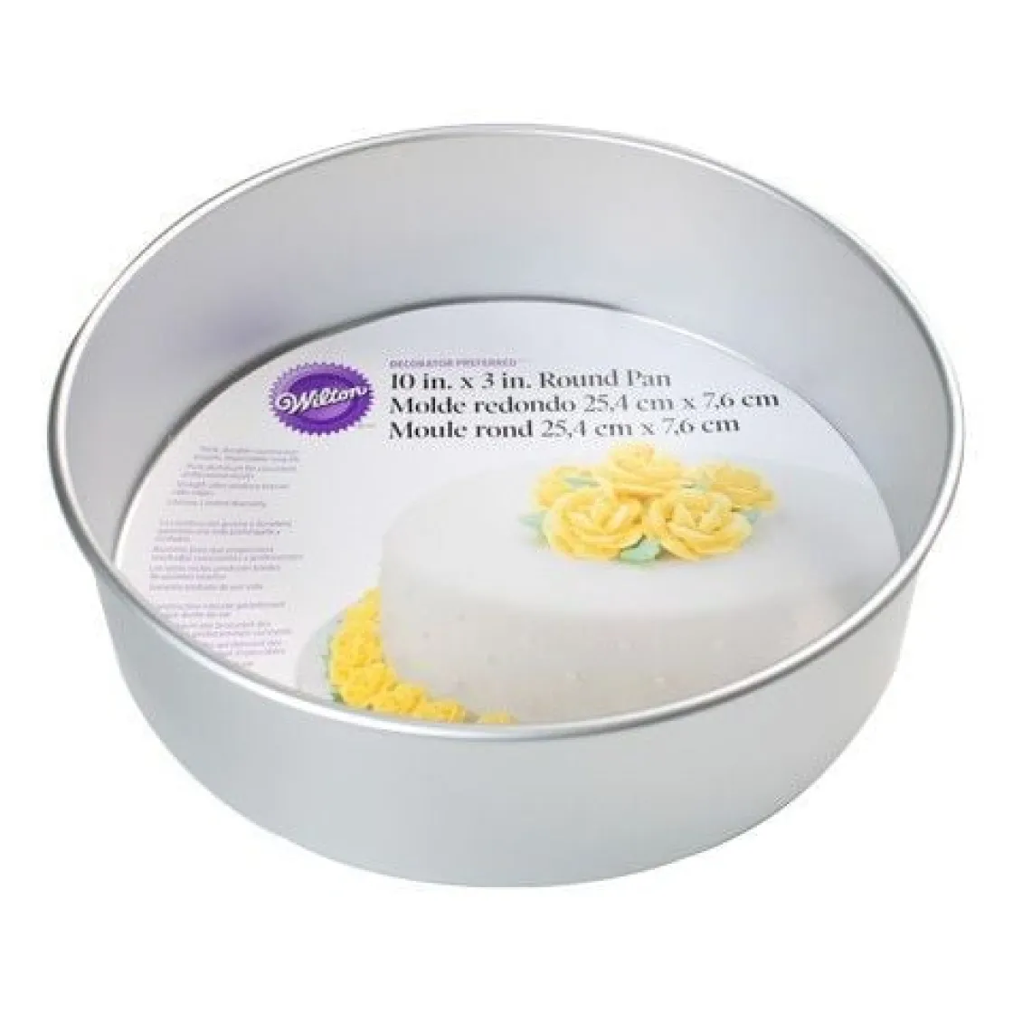 Wilton Taartpan Rond Ø25x7,5cm* Ronde Bakvormen