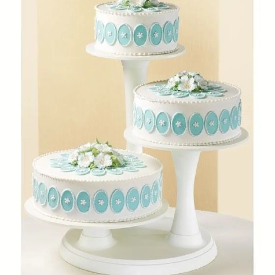 Wilton Taartstandaard 3 Etages Wit* Complete Standaarden