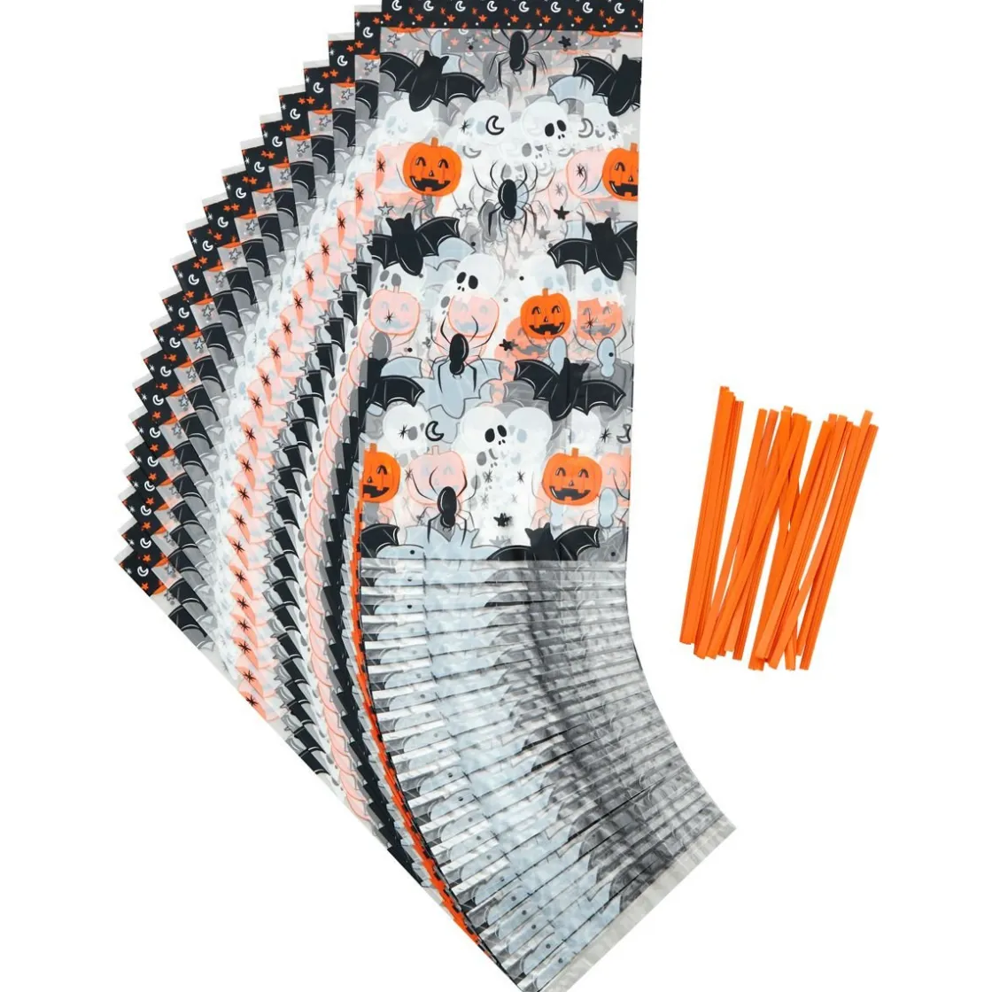 Wilton Traktatiezakjes Halloween 20st* Chocolade Verpakkingen|Zakken