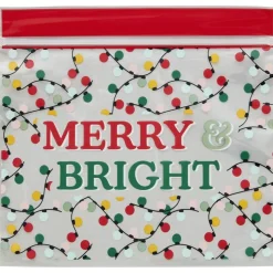 Wilton Traktatiezakjes Hersluitbaar Merry & Bright 20st* Chocolade Verpakkingen|Zakken