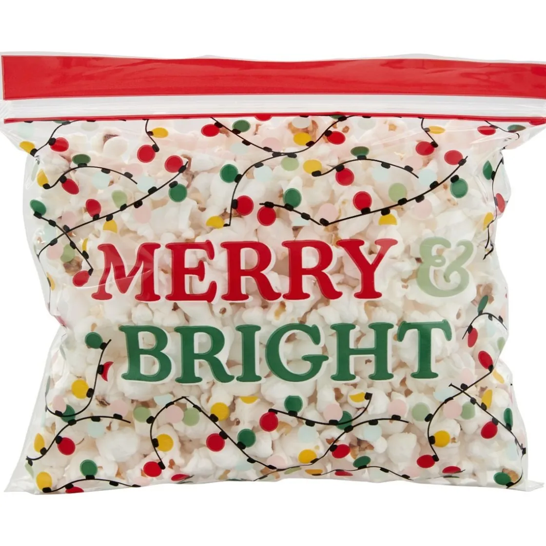 Wilton Traktatiezakjes Hersluitbaar Merry & Bright 20st* Chocolade Verpakkingen|Zakken