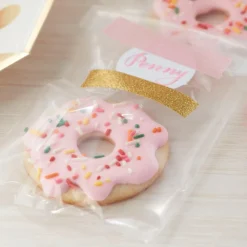 Wilton Traktatiezakjes Transparant 10x24cm 50st* Zakken