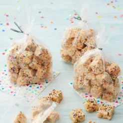 Wilton Traktatiezakjes Transparant 10x24cm 50st* Zakken