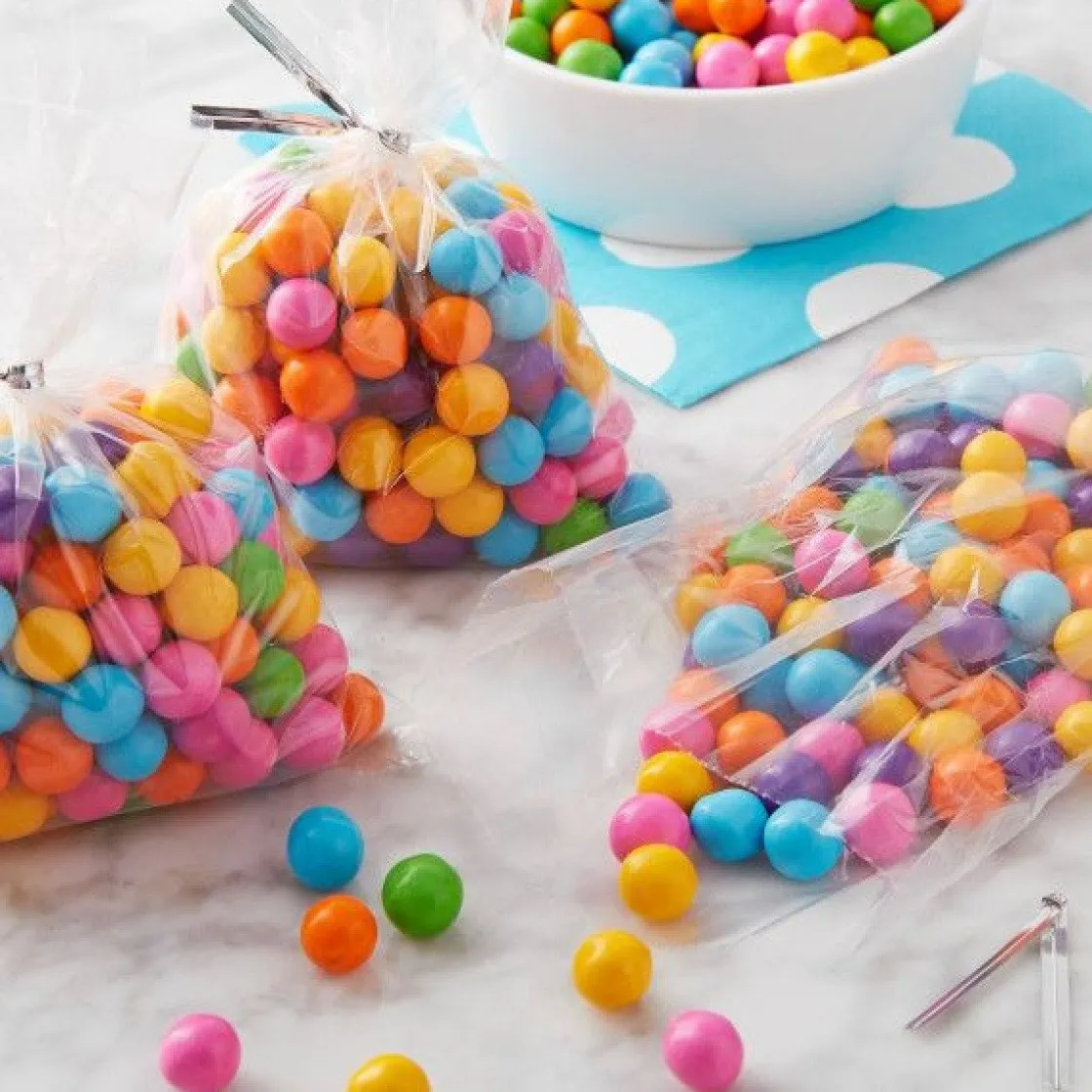 Wilton Traktatiezakjes Transparant 10x15,2cm 100st* Zakken