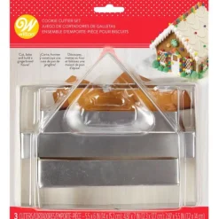 Wilton Uitsteker Gingerbread Huis Set/3* Figuur Stekers