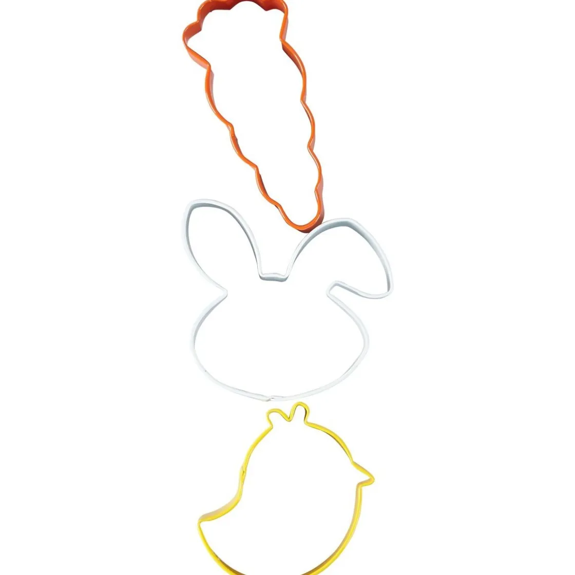 Wilton Uitsteker Pasen Kuiken/Konijn/Wortel Set/3* Figuur Stekers