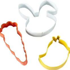 Wilton Uitsteker Pasen Kuiken/Konijn/Wortel Set/3* Figuur Stekers