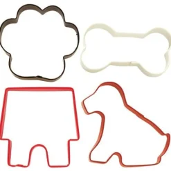 Wilton Uitsteker Set Hond 4st*** Figuur Stekers