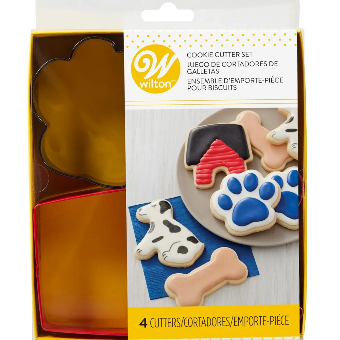 Wilton Uitsteker Set Hond 4st*** Figuur Stekers