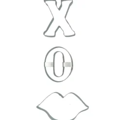 Wilton Uitstekers Valentijn Lippen Set/3* Figuur Stekers