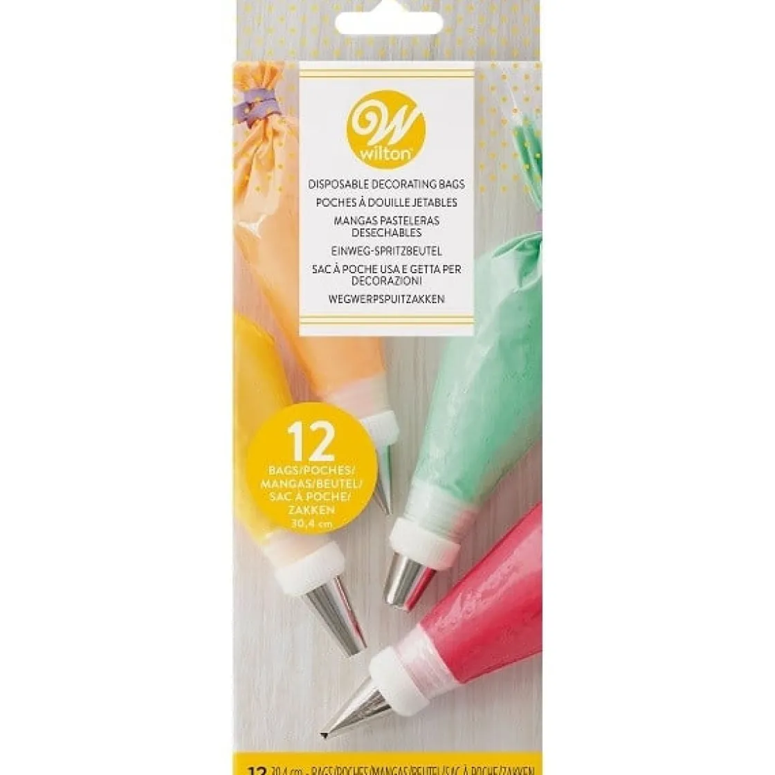 Wilton Wegwerp Spuitzakken 30cm 12 stuks* Spuitzakken