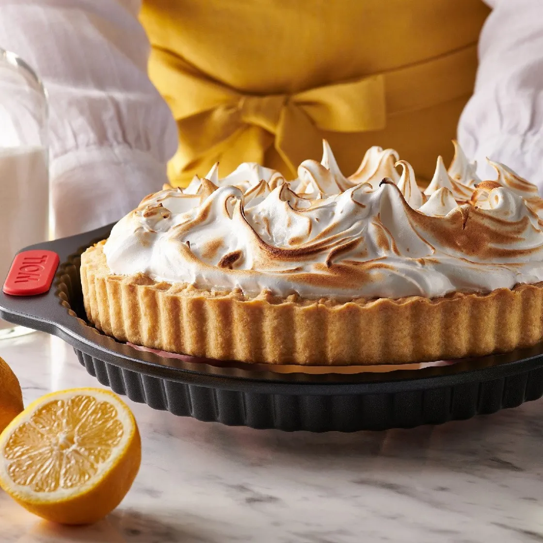 Woll Vlaaipan / Quichepan losse bodem Ø26cm (PFAS-vrij)* Ronde Bakvormen