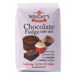 Wright´s Wright's Chocolade Fudge Cakemix 500g* Banketmixen|Bekijk Alle Mixen