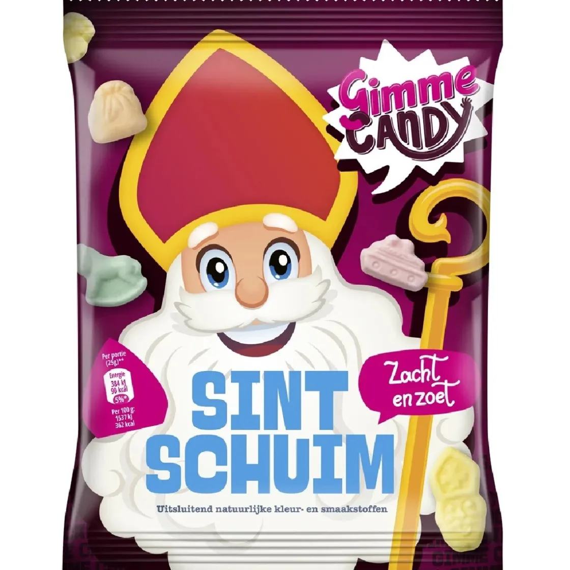 Overig Zachte Schuimpjes Sinterklaas 200g* Snoepgoed|Eetbare Strooisels